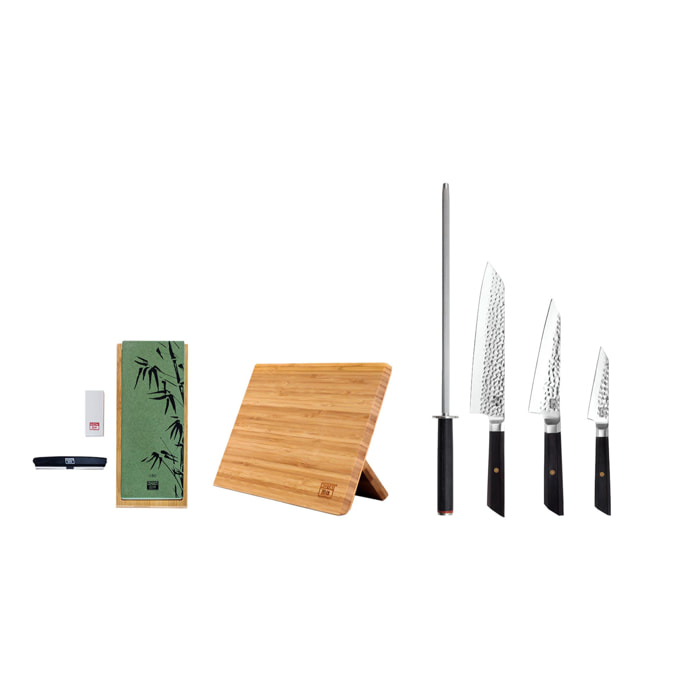 Set essentiel de couteaux (6 pièces) - Collection Bunka