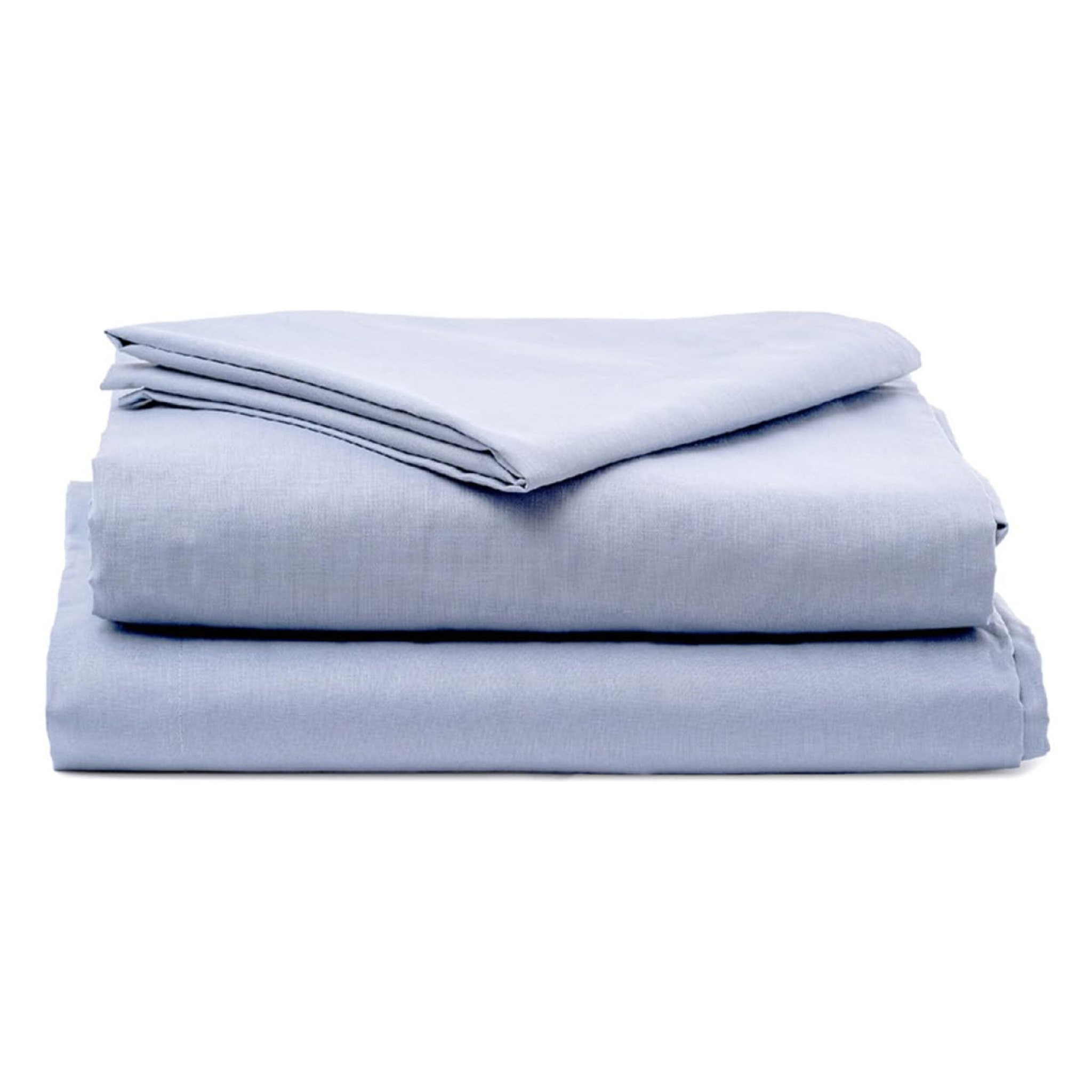 Completo lenzuola in cotone - azzurro