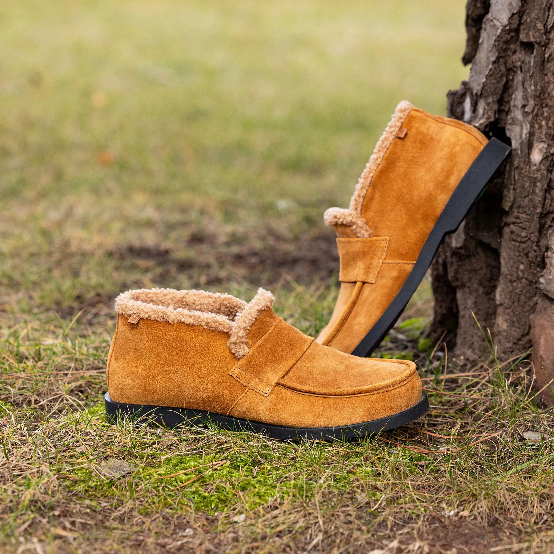 Botines N5878 SILK SUEDE TOFFEE / ARENISCA color Toffee