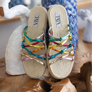 Sandali Donna Tata Italia MULTICOLORE