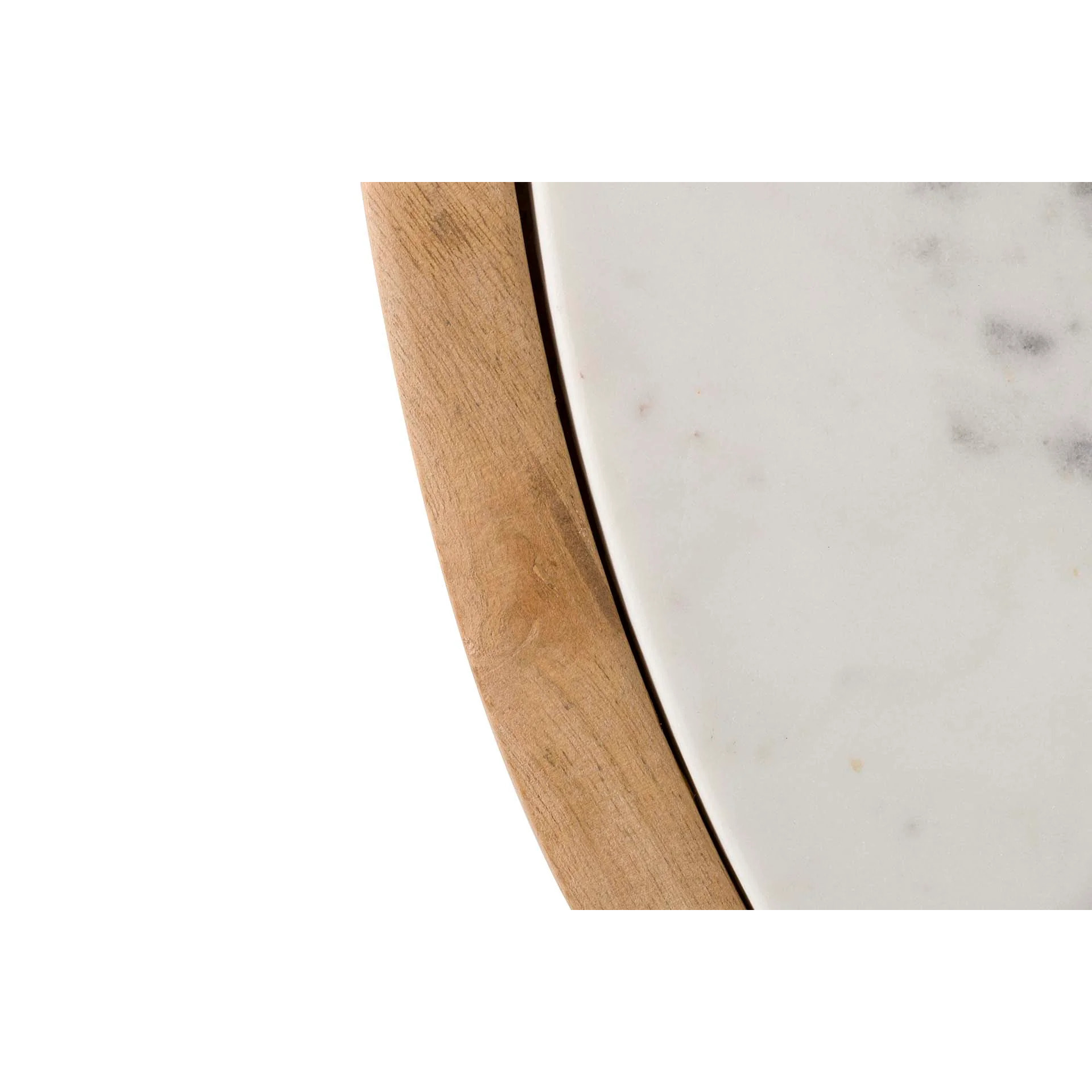 Mesa Comedor Madera Mango Mármol 70x70x75 Cm