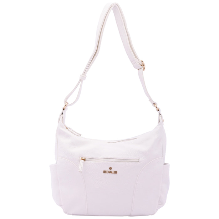 Borsa a spalla da donna - Modello False - Ecopelle - 30.0 x 21.0 x 11.0 cm