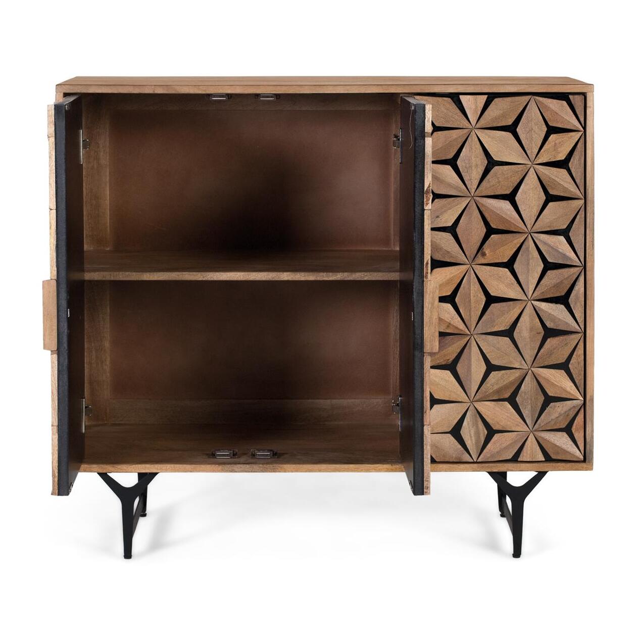 Aparador - vitrina 90x100x40