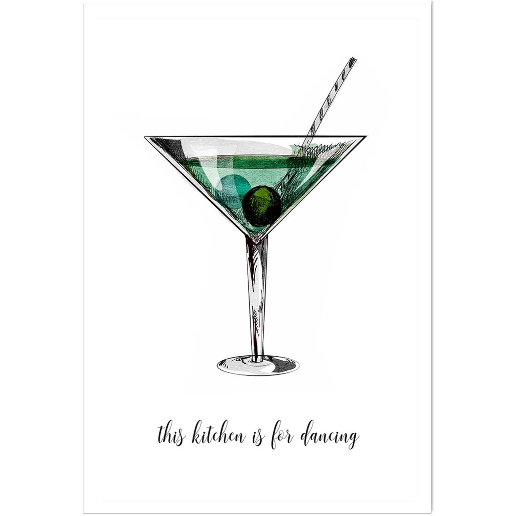 Poster is for dancing Affiche seule