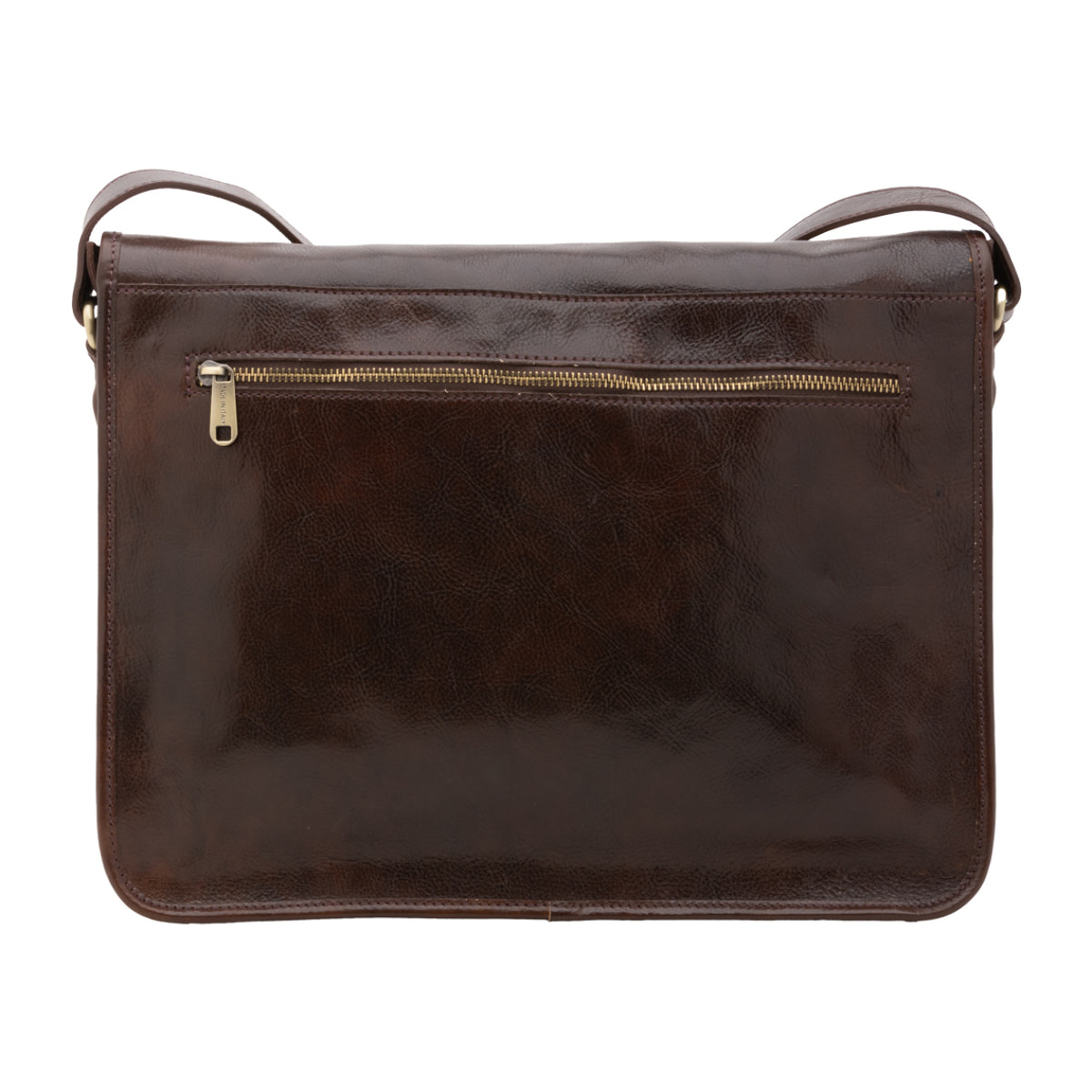 Borsa a tracolla  da uomo In Vera pelle Made in Italy 30x38x12 cm