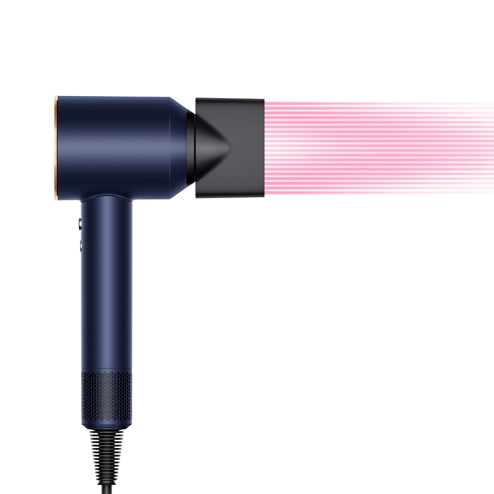 Sèche-cheveux Dyson Supersonic™ Bouclés à frisés (Bleu de Prusse/Cuivré)