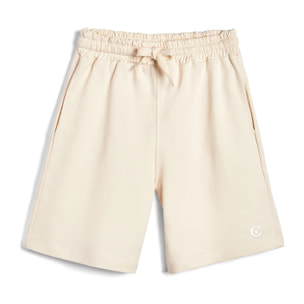 Shorts de Niños Cintura Elástica Beige