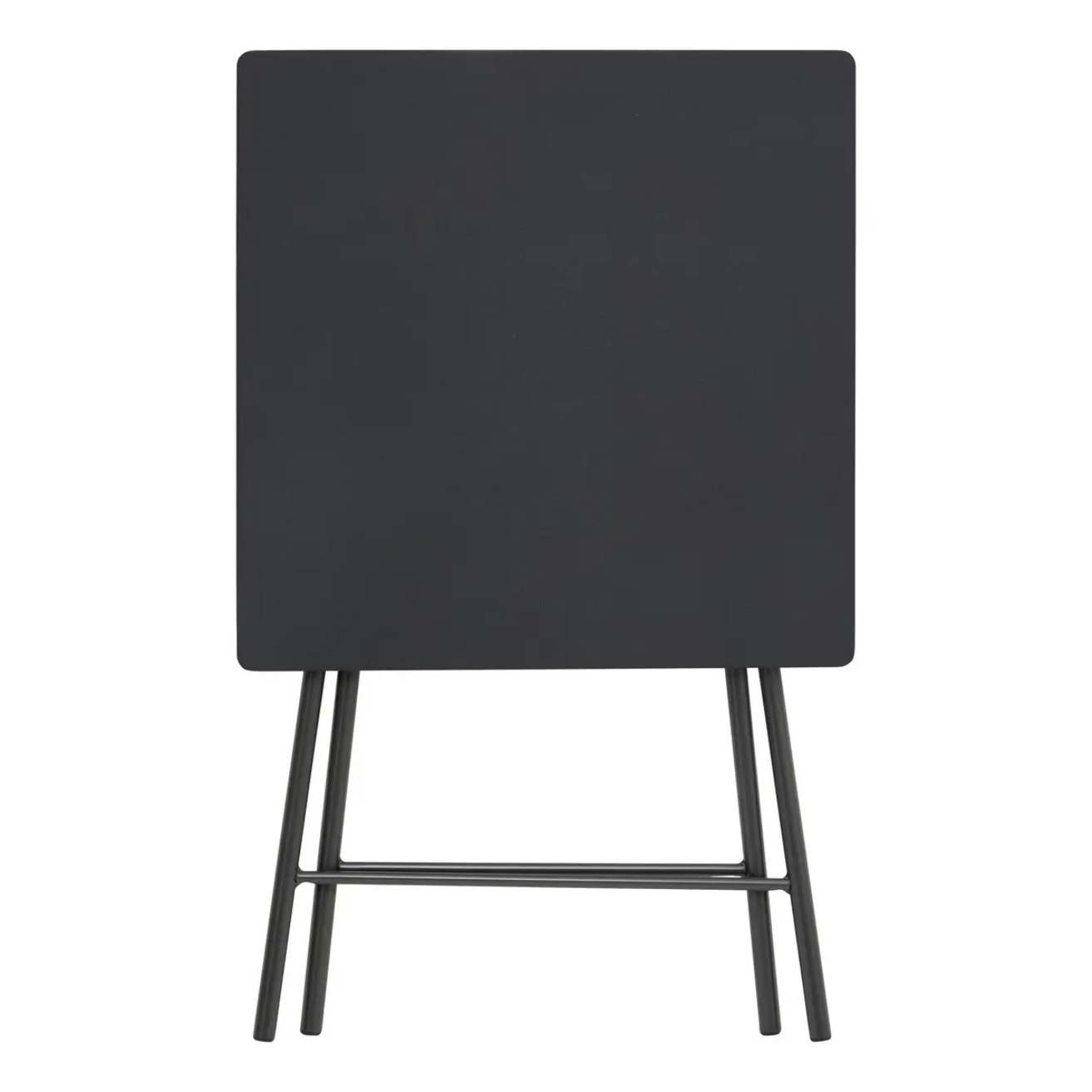 Table pliante 2 places noir