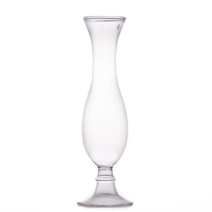 Vaso Rigato. Altezza 23 Cm - Pezzi 4 - 7,5X23,5X7,5cm - Colore: Altro - Bianchi Dino - Decori Casa E Complementi