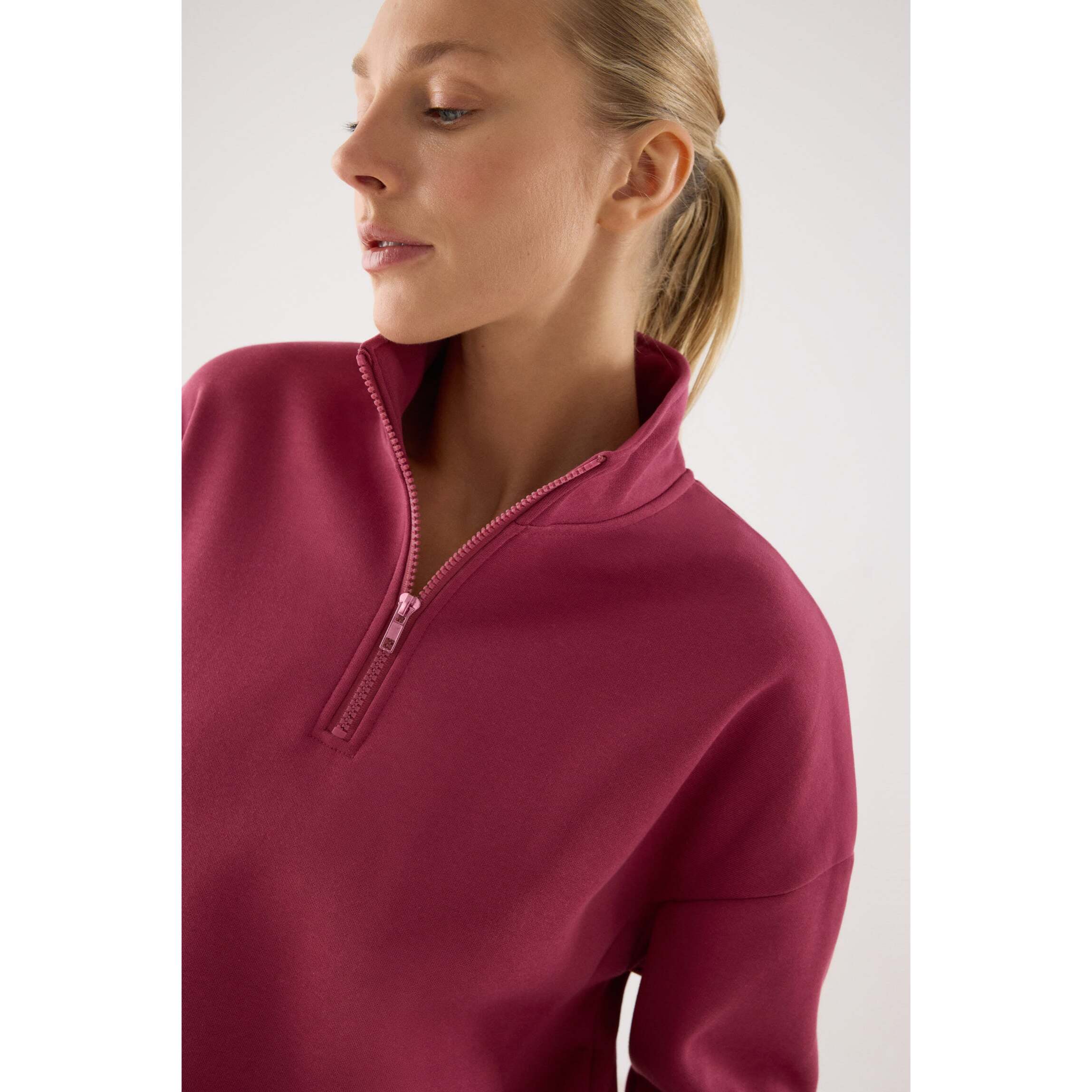 Conjunto de chándal deportivo afelpado sudadera y cargo rosa