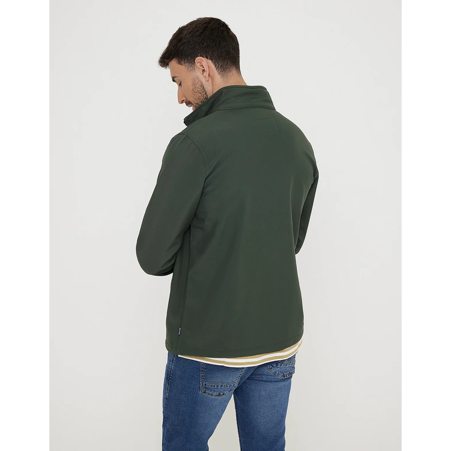 Chaqueta Cremallera Verde - North