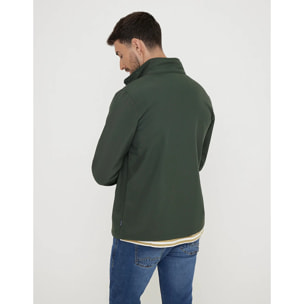 Chaqueta Cremallera Verde - North