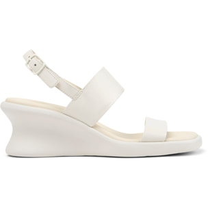 Sandalias - CAMPER Louise Sandal - Blanco - Cuero liso
