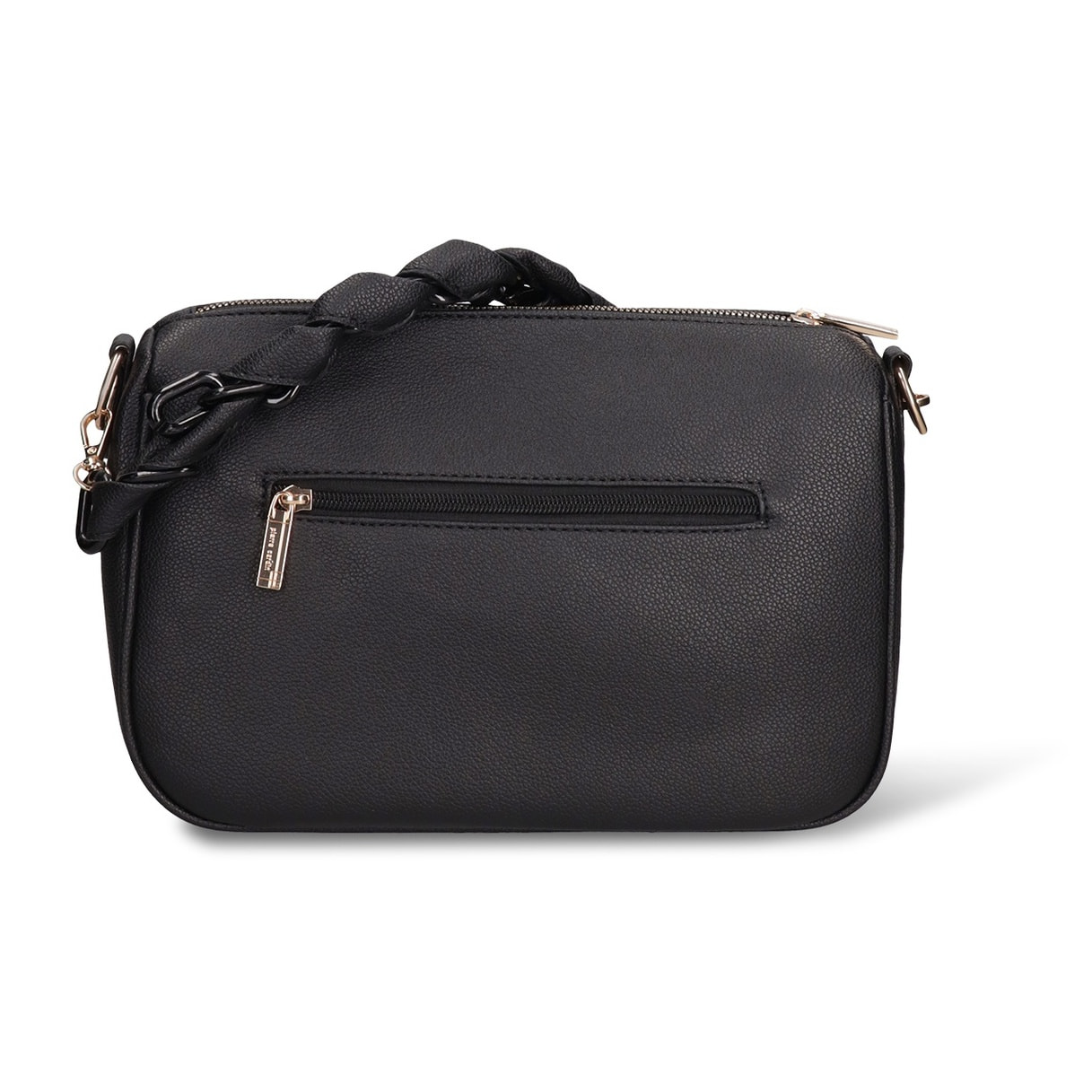 Borsa a spalla da donna - Modello Céleste Lux - Pelle vegana PU - 28.0 x 18.0 x 12.0 cm