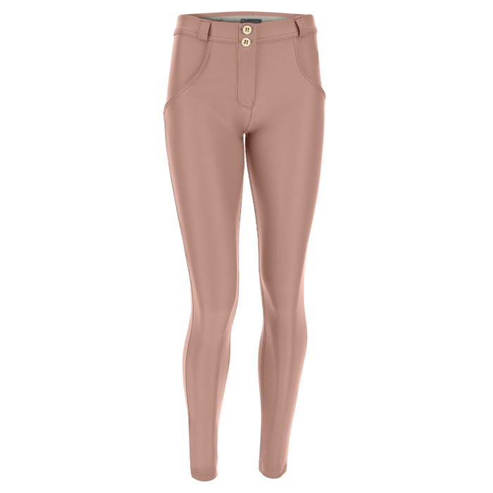 Pantaloni push up WR.UP® skinny in similpelle ecologica