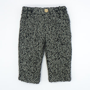 PANTALÓN ESPIGA NEGRO