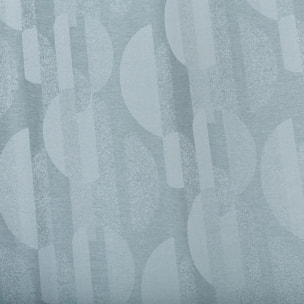 Rideau "Wimbi" jacquard bleu clair 140x260cm
