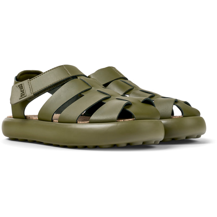 Sandalias - CAMPER Pelotas Flota - Verde - Cuero liso