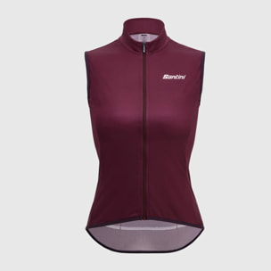 Nebula Women's Wind Vest - Bourgogne - Bourgogne