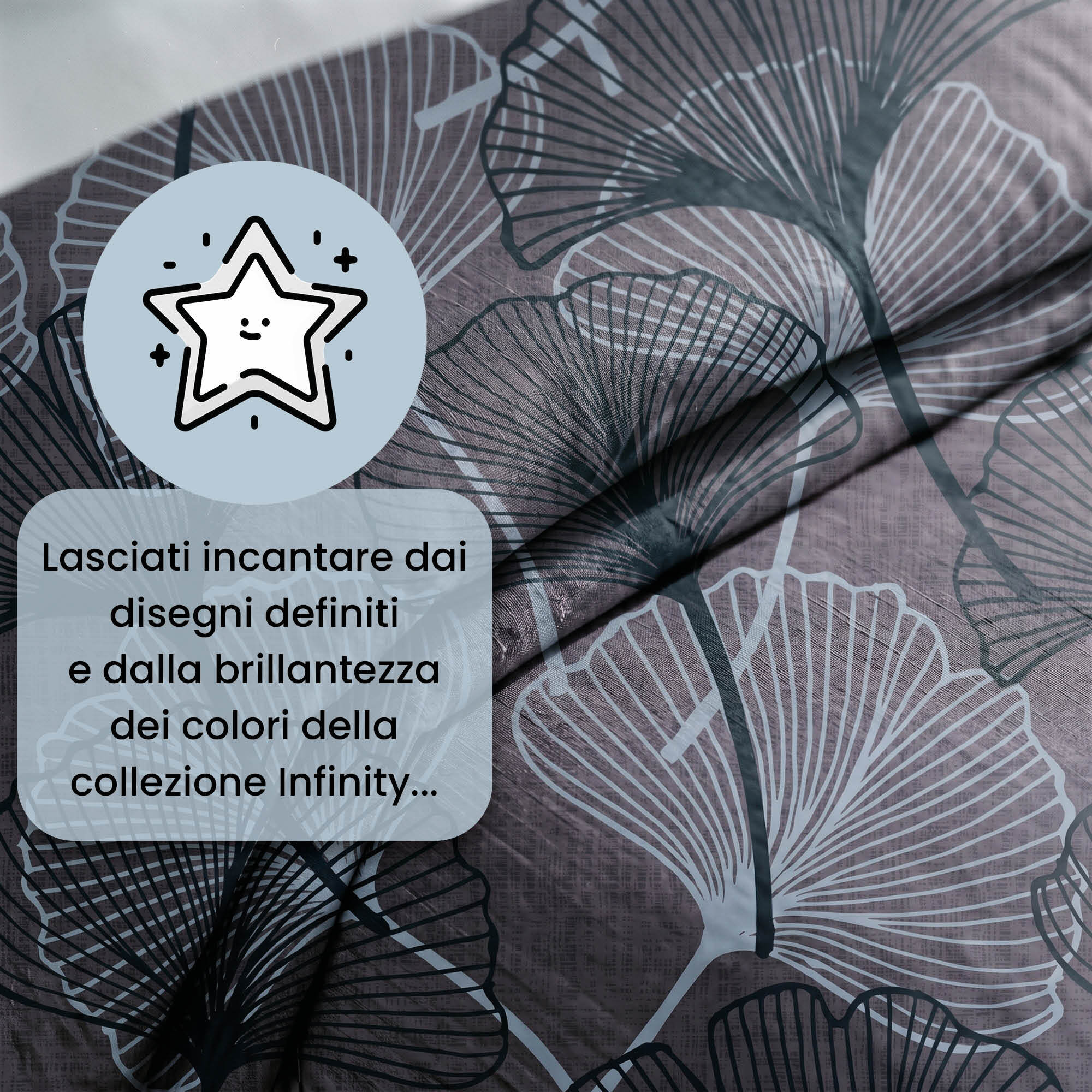 TRAPUNTA INVERNALE INFINITY - 300gr - 100% Microfibra - Made in Italy