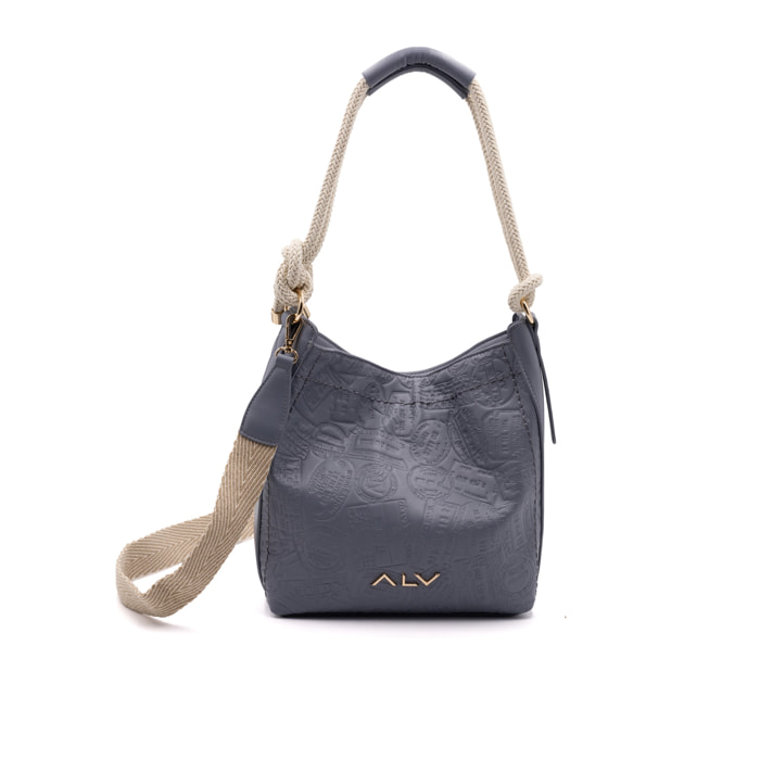Borsa a spalla  da donna Poliuretano Prodotto alla Moda 27x14x29 cm