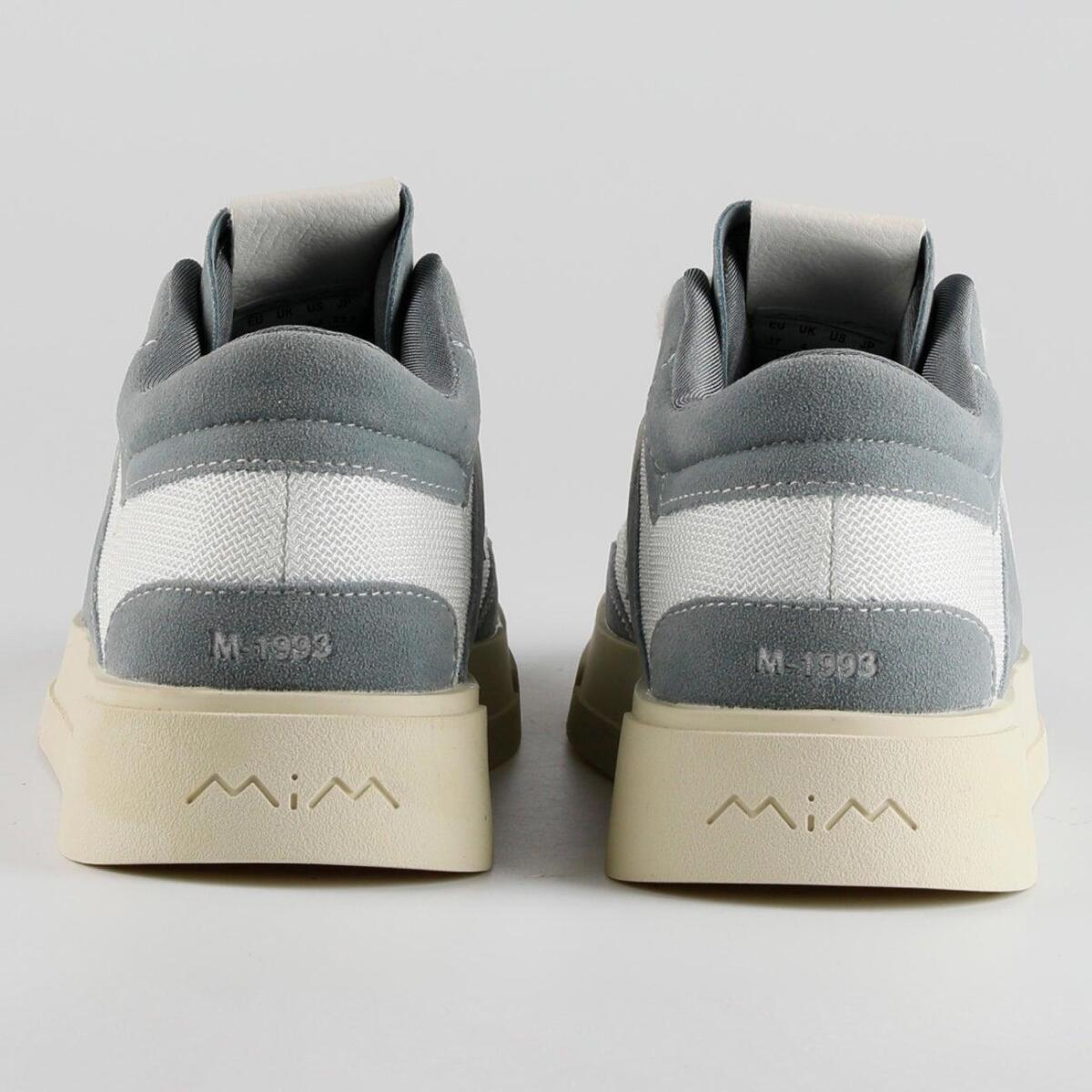 Zapatillas deportivas  -  M1993 ACERO  - Gris - 3.5 cm