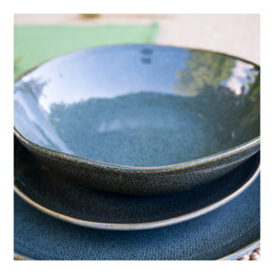 Lot de 6 assiettes creuses, MILA