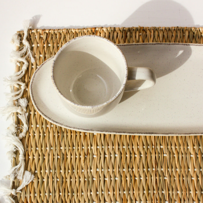 Lot de 6 mugs, COTON