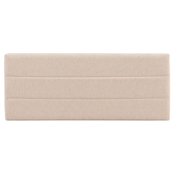 Cabecero Miconos Beige, 60cm del alto 8cm de ancho