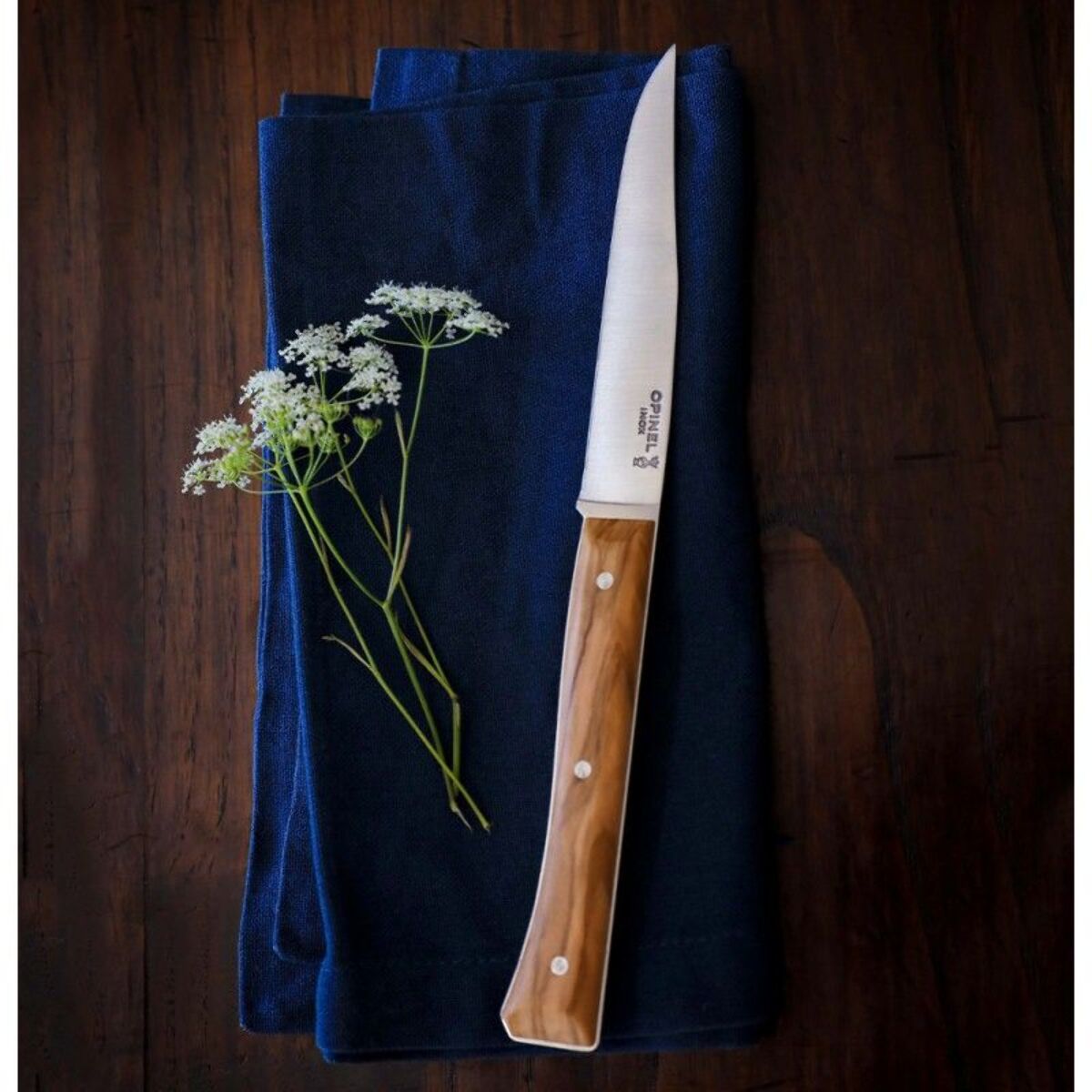 Couteau OPINEL Coffret facette 4 Olivier