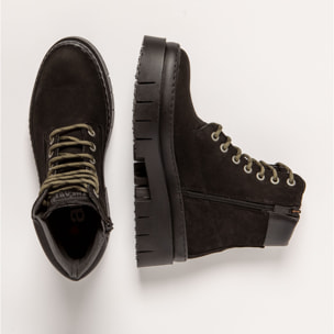 Botines 1967 NOBUCK BLACK/AMBERES color Black