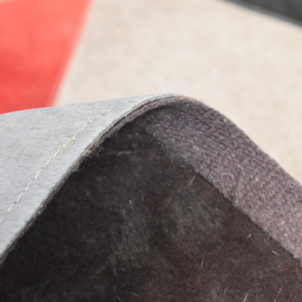 Tapis en cuir assemblé et cousu à la main BACO