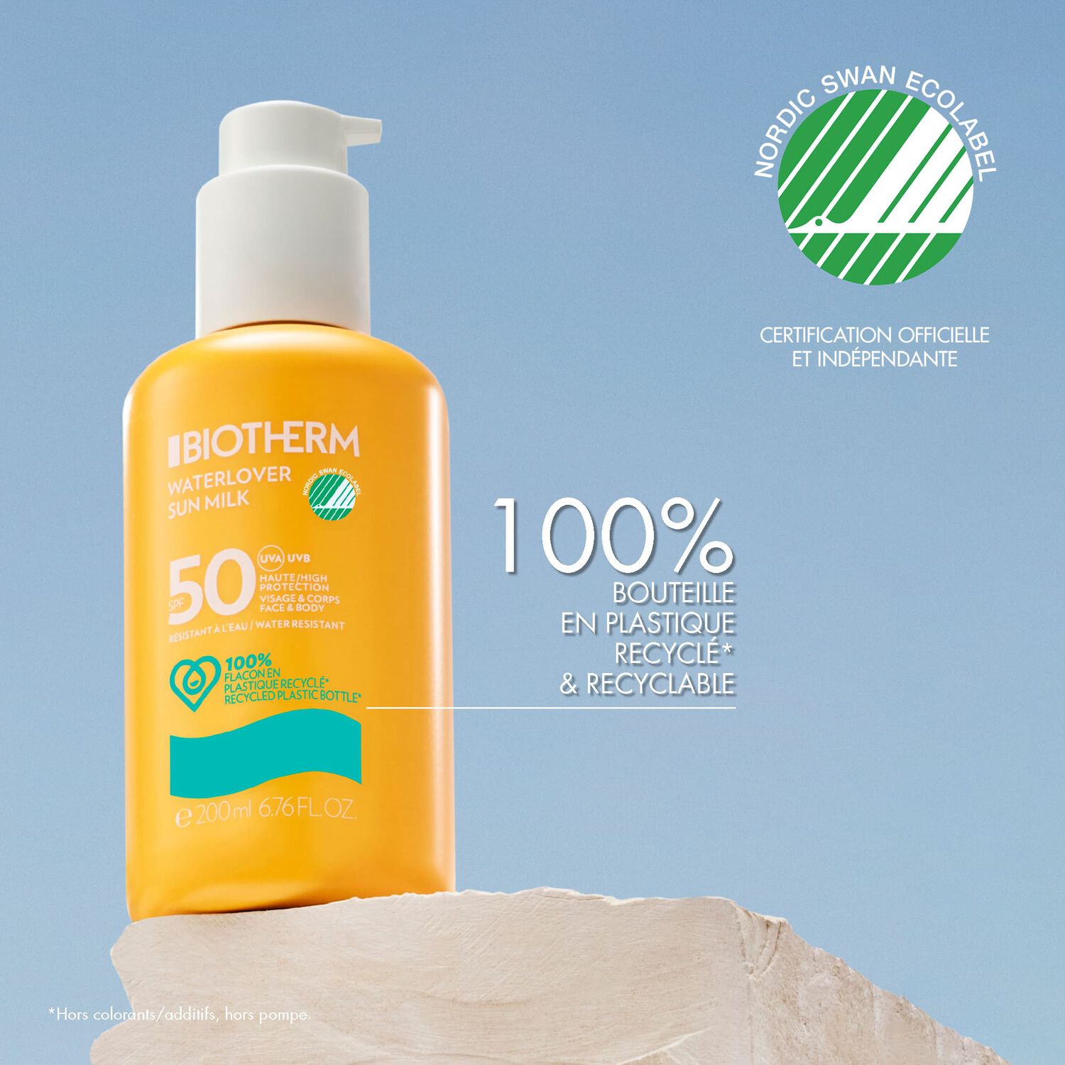 Waterlover Sun Milk  - Lait Solaire SPF50 Eco-Responsable 200 ml