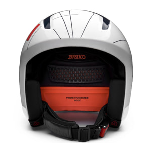 Caschi Briko Uomo Donna Bianco Vulcano 2.0 France Mips