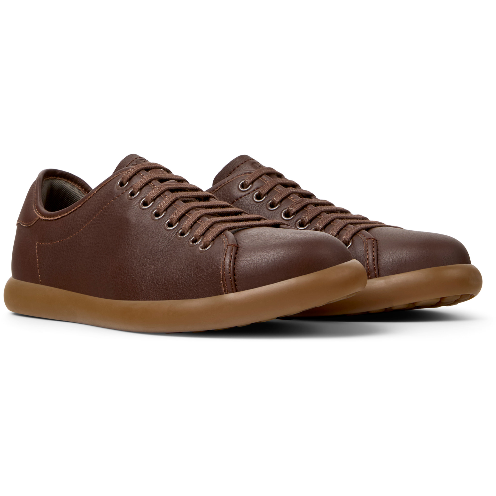 Zapatillas - CAMPER Pelotas Soller - Marron - Cuero liso