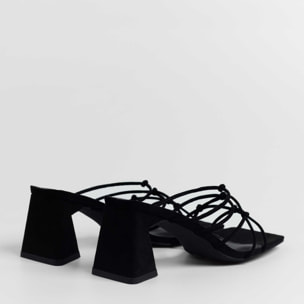 Sandalias de tacón - Nats Negro - 6.5 cm