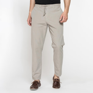 PANTALONI CHINO IN RIPSTOP CON COULISSE IN VITA