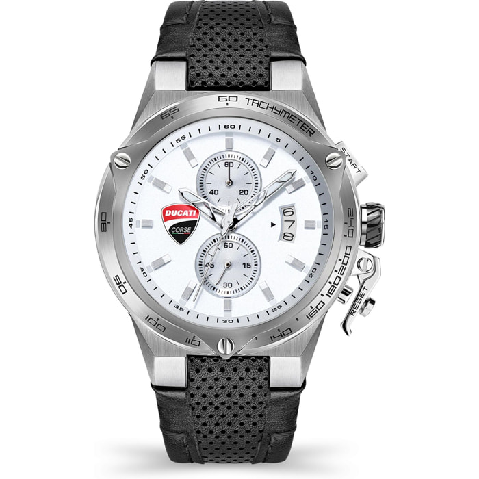 Reloj Ducati DTWGC2019104 Hombre Analogico Cuarzo con Correa de Cuero