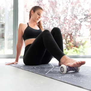 Kit de yoga et Pilates VIOLET 6 accessoires avec tapis, ballon, roue, masseurs et sangle