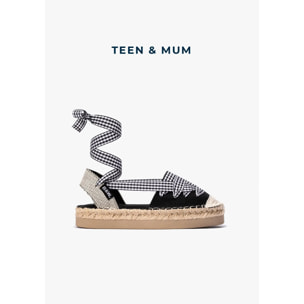 Espadrillas da ragazza B&W