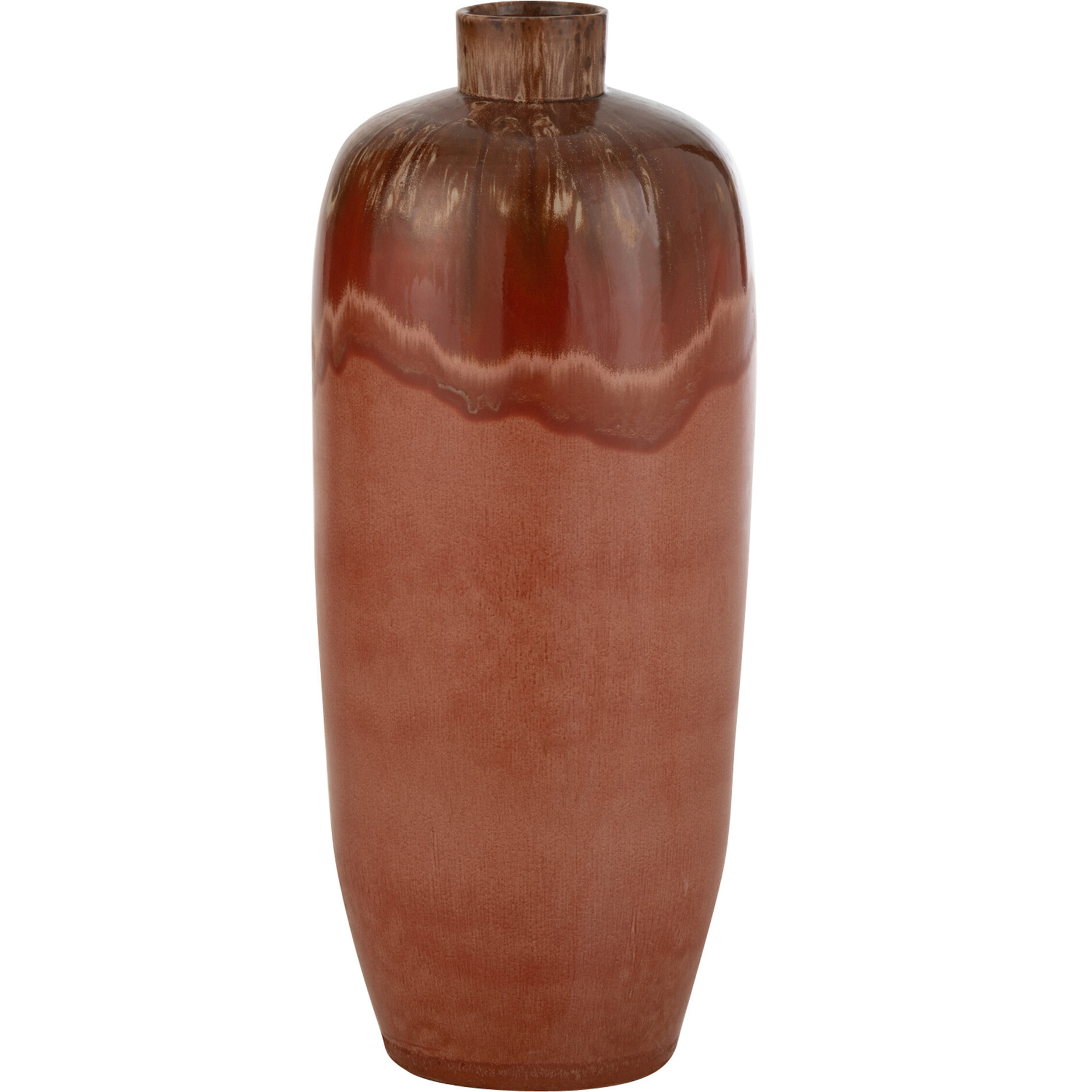 J-Line vase Aline - céramique - rouge - medium - 70 cm de hauteur