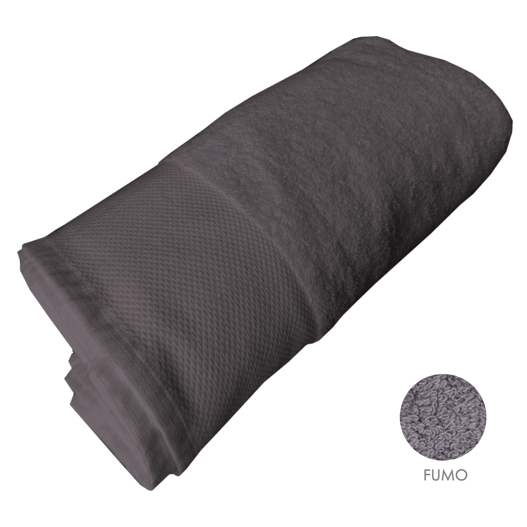 Telo doccia 100x150 cm fumo