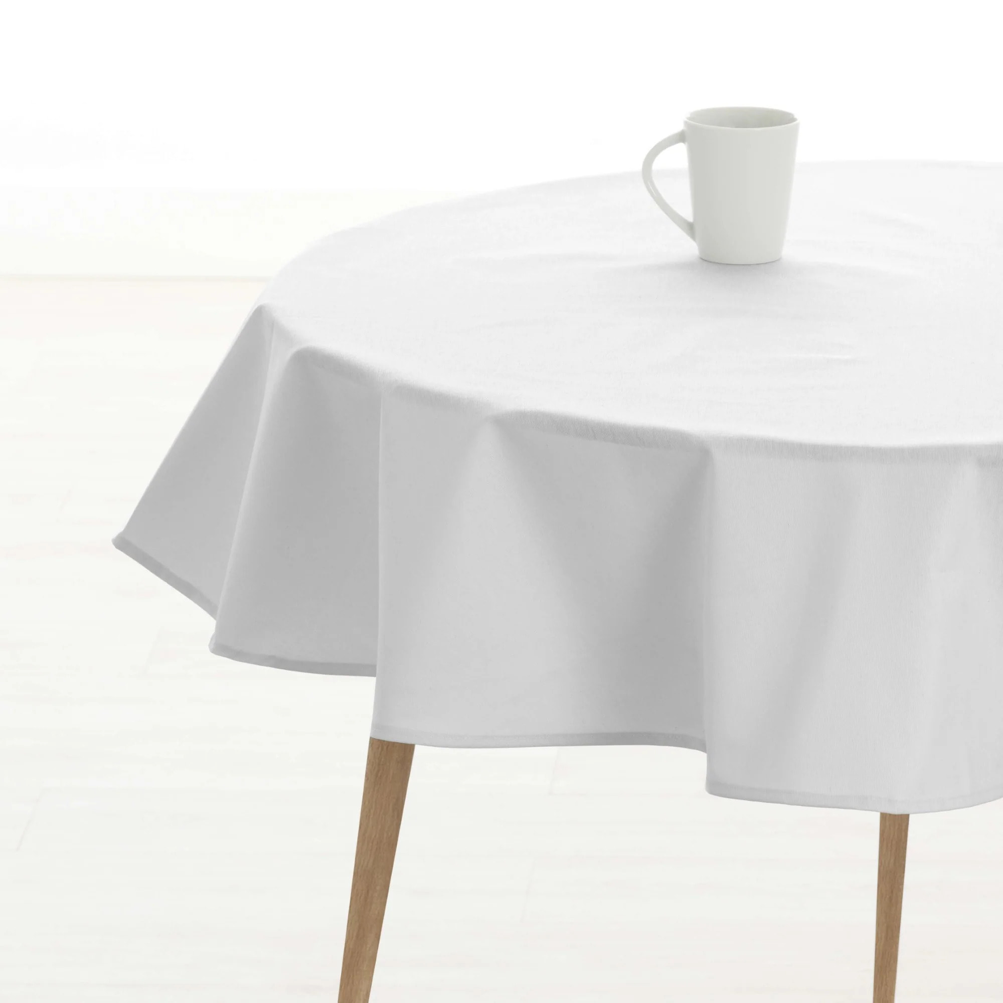 Nappe ronde en résine anti-taches Levante 103