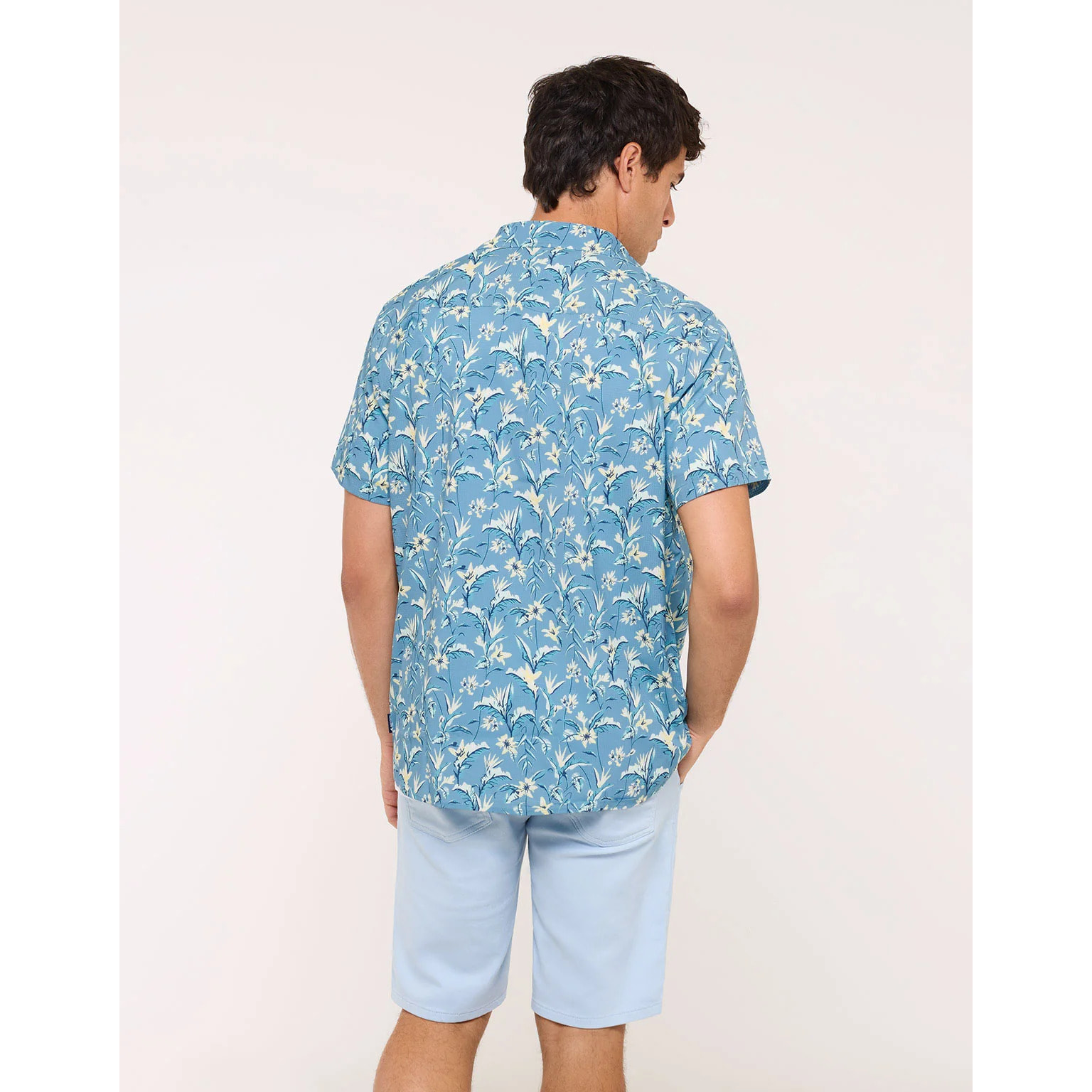 Camisa Manga Corta Azul - Pastelparadise