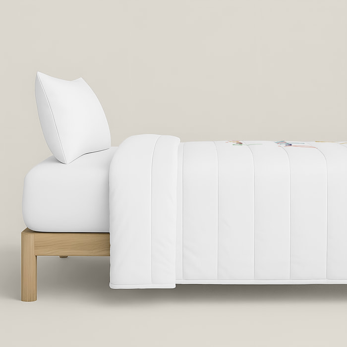 Edredón Nórdico Estampado - Infantil - 100% Algodón - 200 gr/m² con Tacto Pluma - Jugar