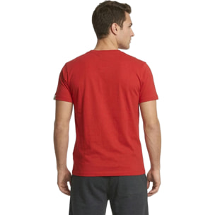 T-shirt uomo maniche corte piccolo logo