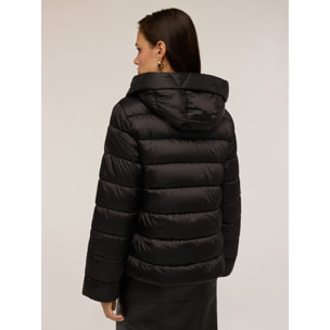 Motivi - Plumífero de nailon brillante - Negro