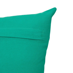 Coussin Flow vert hollywood D45x45cm