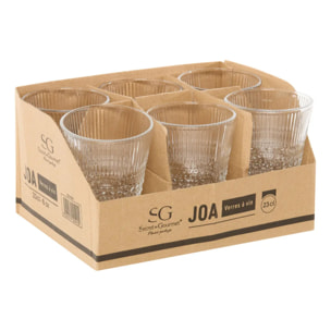 Verre à vin Joa transparent D8,7xH12,8cm