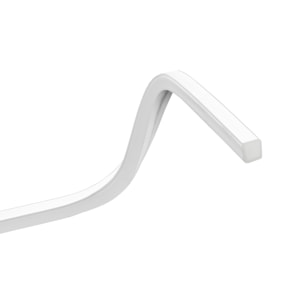Ledsc4 LedsC4 - Tira LED Asai 3D 8mm 5m para Iluminación Decorativa, 1837 Lúmenes, 4000K, Acabado Blanco Semitransparente, Material Resistente PVC, Diseño Moderno y Funcional para el Hogar